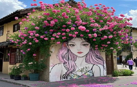 墨江怎么设计网红打卡墙绘