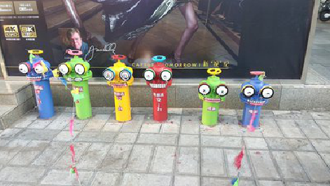 墨江商业区彩绘